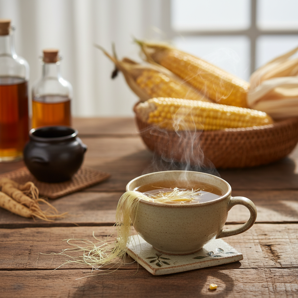 Korean Weight Loss Secrets: The Power of Corn Silk Tea and Traditional Beverages